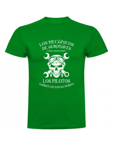 Camiseta Mecánicos aeronaves héroes