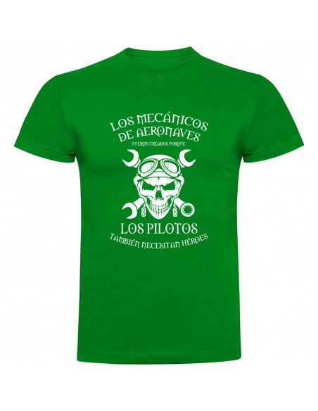 Camiseta Mecánicos aeronaves héroes