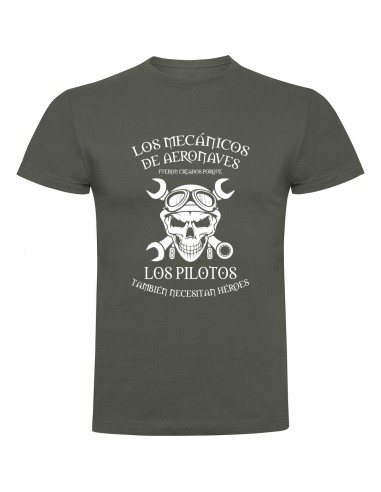 Camiseta Mecánicos aeronaves héroes