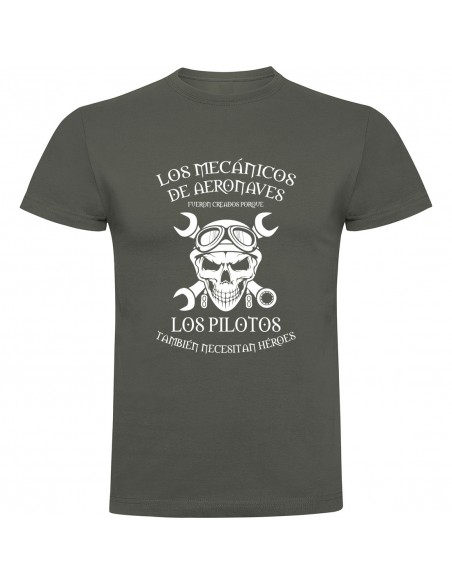 Camiseta Mecánicos aeronaves héroes