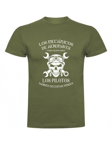 Camiseta Mecánicos aeronaves héroes