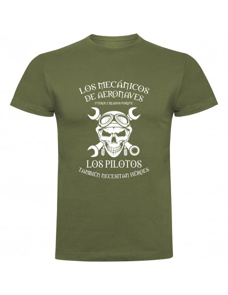 Camiseta Mecánicos aeronaves héroes