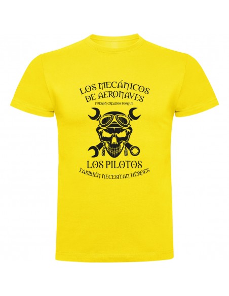 Camiseta Mecánicos aeronaves héroes