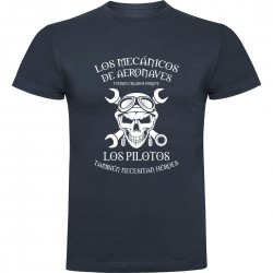 Camiseta Mecánicos aeronaves héroes 2