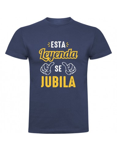 Camiseta esta leyenda se jubila