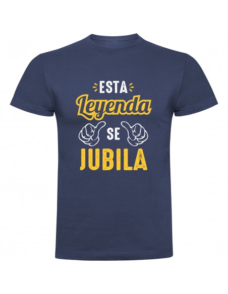 Camiseta esta leyenda se jubila