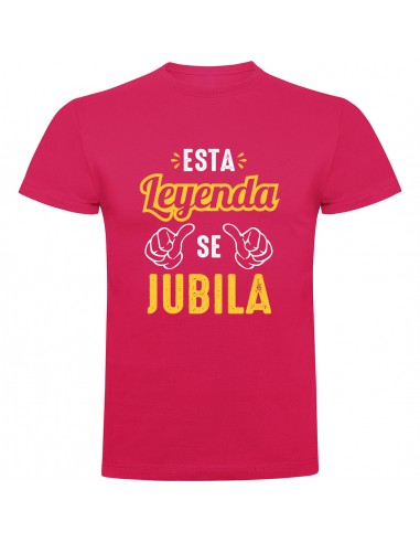 Camiseta esta leyenda se jubila
