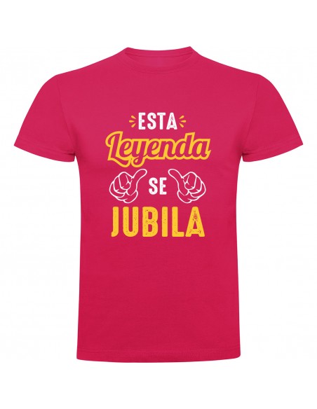 Camiseta esta leyenda se jubila