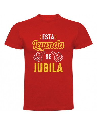 Camiseta esta leyenda se jubila