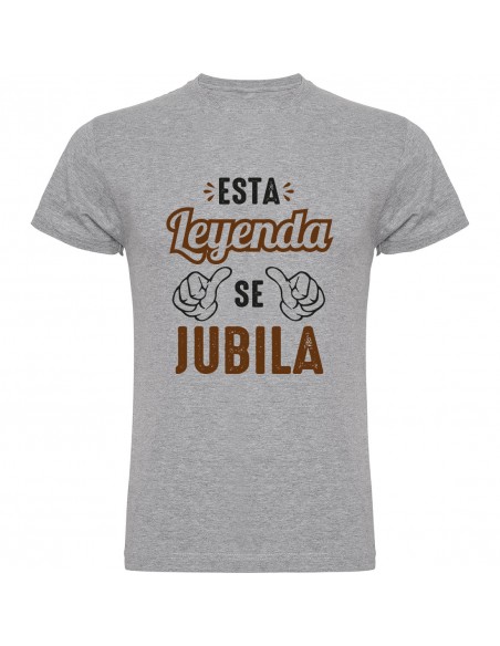 Camiseta esta leyenda se jubila