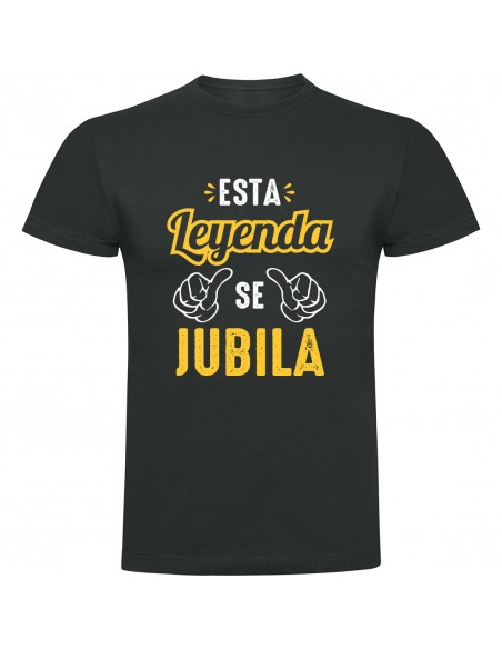 Camiseta esta leyenda se jubila
