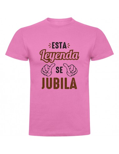 Camiseta esta leyenda se jubila