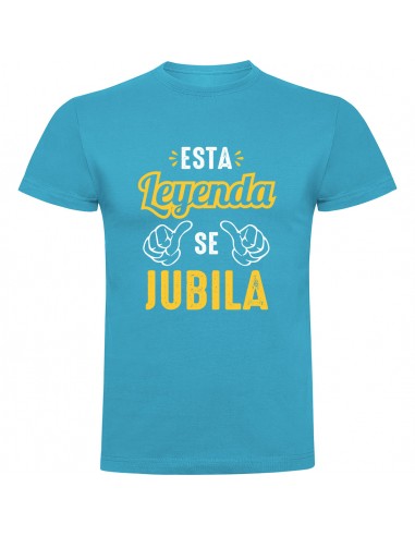 Camiseta esta leyenda se jubila