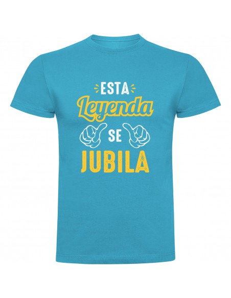 Camiseta esta leyenda se jubila