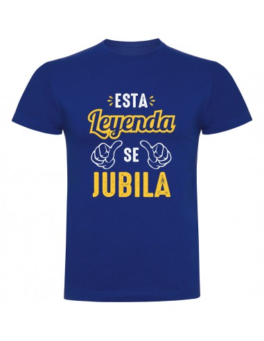 Camiseta esta leyenda se jubila