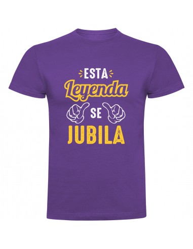 Camiseta esta leyenda se jubila