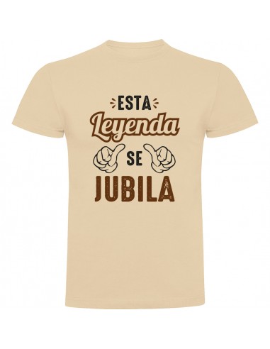 Camiseta esta leyenda se jubila