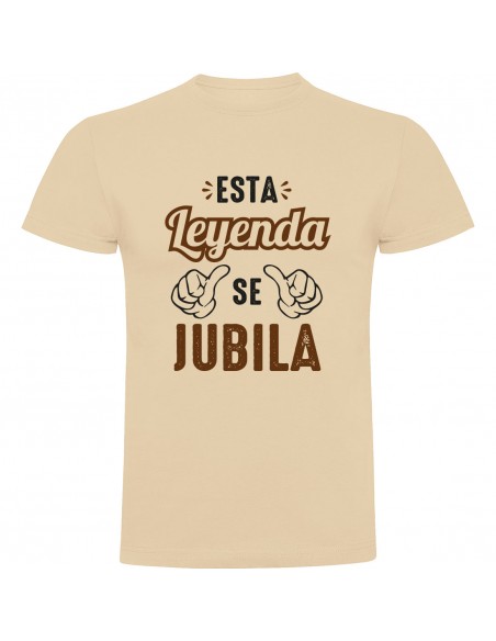 Camiseta esta leyenda se jubila
