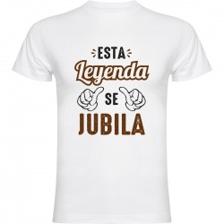 Camiseta esta leyenda se jubila 2