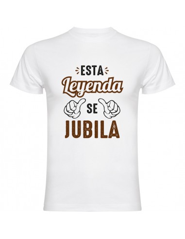 Camiseta esta leyenda se jubila