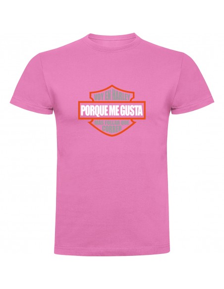 Camiseta Harley Davidson - Me gusta más follar que correr
