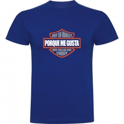 Camiseta Harley Davidson - Me gusta más follar que correr 2