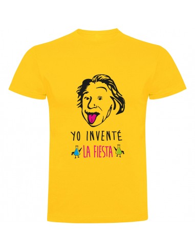 Camiseta Einstein inventó la fiesta