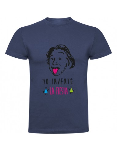 Camiseta Einstein inventó la fiesta