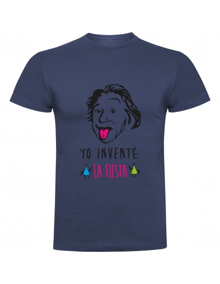 Camiseta Einstein inventó la fiesta