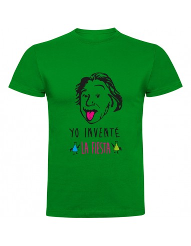 Camiseta Einstein inventó la fiesta