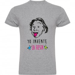Camiseta Einstein inventó la fiesta 2