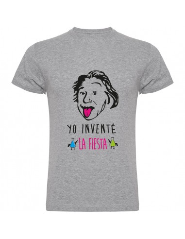 Camiseta Einstein inventó la fiesta