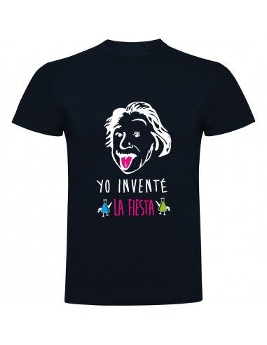 Camiseta Einstein inventó la fiesta