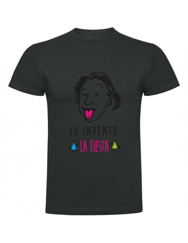 Camiseta Einstein inventó la fiesta