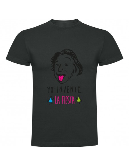 Camiseta Einstein inventó la fiesta