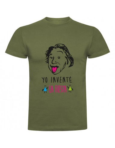 Camiseta Einstein inventó la fiesta