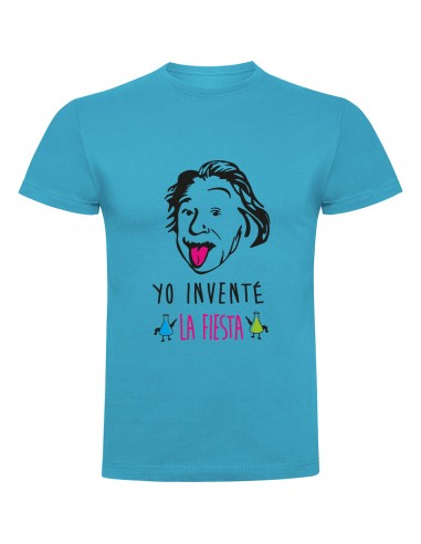 Camiseta Einstein inventó la fiesta