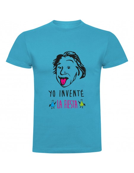 Camiseta Einstein inventó la fiesta