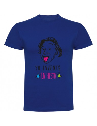 Camiseta Einstein inventó la fiesta