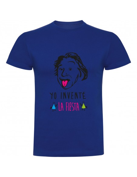 Camiseta Einstein inventó la fiesta