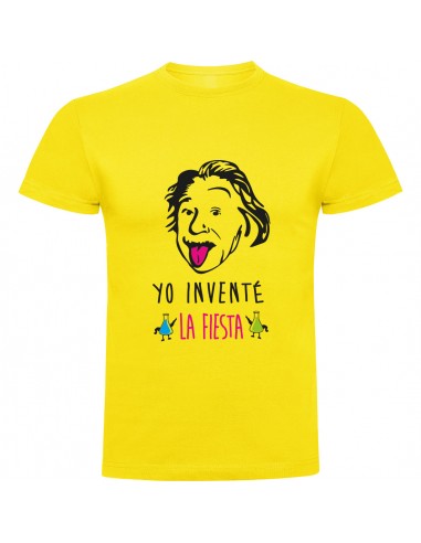 Camiseta Einstein inventó la fiesta