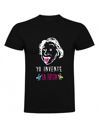 Camiseta Einstein inventó la fiesta