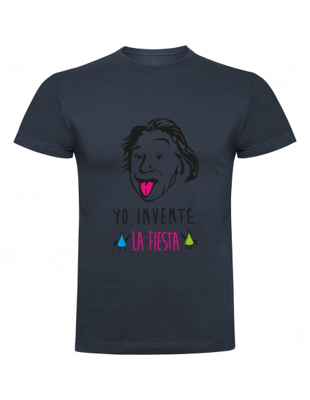 Camiseta Einstein inventó la fiesta