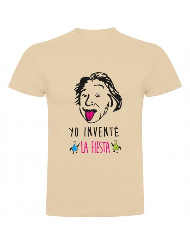 Camiseta Einstein inventó la fiesta