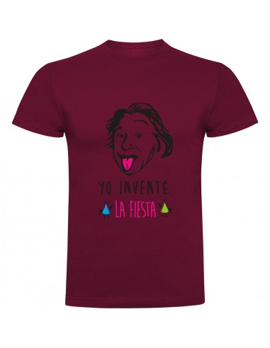Camiseta Einstein inventó la fiesta