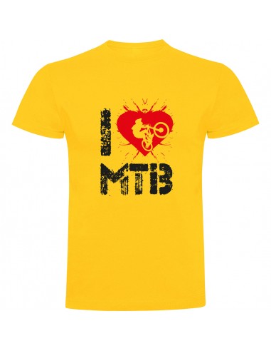 Camiseta I love MTB - ciclista