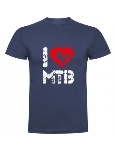 Camiseta I love MTB - ciclista