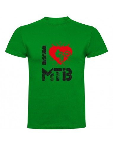 Camiseta I love MTB - ciclista