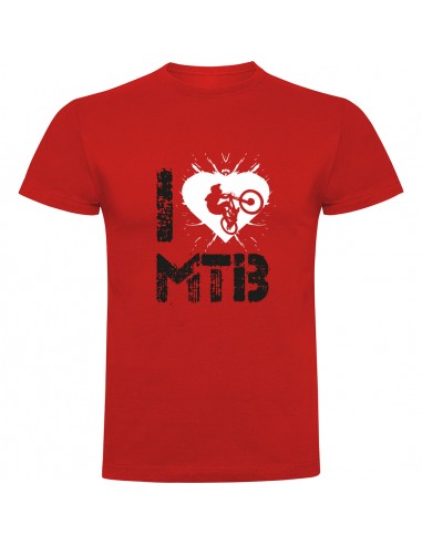 Camiseta I love MTB - ciclista