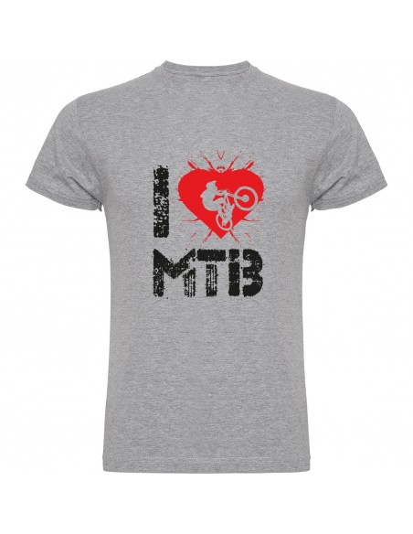 Camiseta I love MTB - ciclista